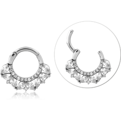 SURGICAL STEEL GRADE 316L JEWELED MULTI PURPOSE CLICKER