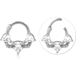 SURGICAL STEEL GRADE 316L JEWELED MULTI PURPOSE CLICKER