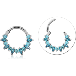 SURGICAL STEEL GRADE 316L JEWELED MULTI PURPOSE CLICKER