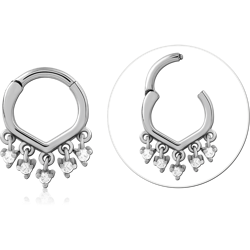 SURGICAL STEEL GRADE 316L JEWELED MULTI PURPOSE CLICKER