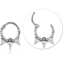 SURGICAL STEEL GRADE 316L JEWELED MULTI PURPOSE CLICKER