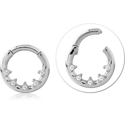 SURGICAL STEEL GRADE 316L JEWELED MULTI PURPOSE CLICKER