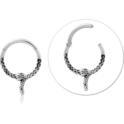 SURGICAL STEEL GRADE 316L JEWELED MULTI PURPOSE CLICKER SPECIAL NEW DESIGN