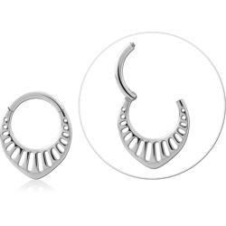 SURGICAL STEEL GRADE 316L JEWELED MULTI PURPOSE CLICKER SPECIAL NEW DESIGN