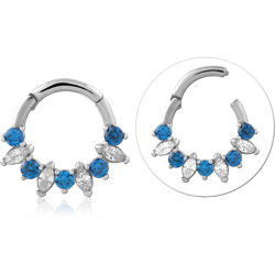 SURGICAL STEEL GRADE 316L JEWELED MULTI PURPOSE CLICKER