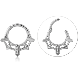 SURGICAL STEEL GRADE 316L JEWELED MULTI PURPOSE CLICKER