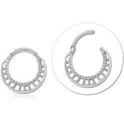 316L SURGICAL STEEL GRADE 316L HINGE SEGMENT RING