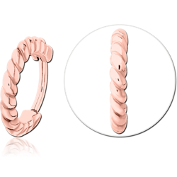 STERILE ROSE GOLD PVD COATED SURGICAL STEEL GRADE 316L MULTI PURPOSE CLICKER