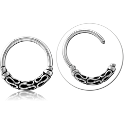 STERILE SURGICAL STEEL GRADE 316L HINGED SEGMENT CLICKER