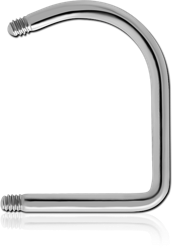 SURGICAL STEEL GRADE 316L MICRO LIP HOOP PIN