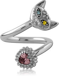 SURGICAL STEEL GRADE 316L BODY SPIRAL