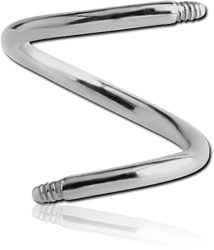 TITANIUM ALLOY MICRO BODY SPIRAL PIN