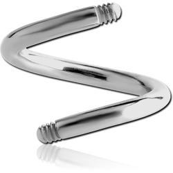 TITANIUM ALLOY BODY SPIRAL PIN