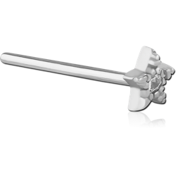 SURGICAL STEEL GRADE 316L STRAIGHT NOSE STUD