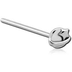 SURGICAL STEEL GRADE 316L STRAIGHT NOSE STUD