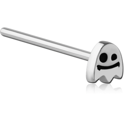 SURGICAL STEEL GRADE 316L STRAIGHT NOSE STUD