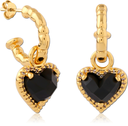 STERLING 925 SILVER GOLD PLATED  EAR STUDS PAIR SPECIAL NEW DESIGN