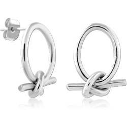 STERLING SILVER 925 RHODIUM COATED JEWELED EAR STUDS PAIR SPECIAL NEW DESIGN