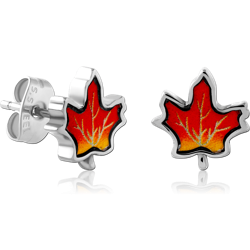 SURGICAL STEEL GRADE 316L EAR STUDS PAIR