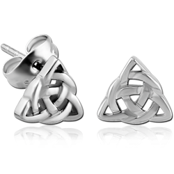 PAIR OF SURGICAL STEEL GRADE 316L EAR STUDS