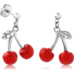 SURGICAL STEEL GRADE 316L EAR STUDS PAIR