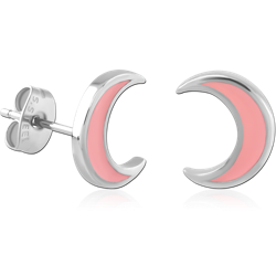 SURGICAL STEEL GRADE 316L EAR STUDS PAIR