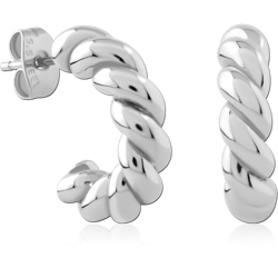 SURGICAL STEEL GRADE 316L EAR STUDS PAIR