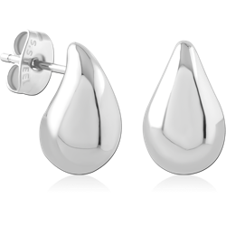 SURGICAL STEEL GRADE 316L EAR STUDS PAIR