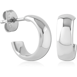 SURGICAL STEEL GRADE 316L EAR STUDS PAIR