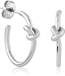 SURGICAL STEEL GRADE 316L EAR STUDS PAIR