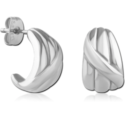 SURGICAL STEEL GRADE 316L EAR STUDS