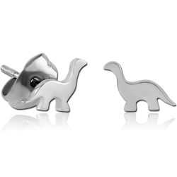 SURGICAL STEEL GRADE 316L EAR STUDS PAIR