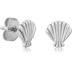 SURGICAL STEEL GRADE 316L EAR STUDS PAIR