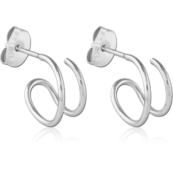 SURGICAL STEEL GRADE 316L EAR STUDS