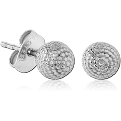 SURGICAL STEEL GRADE 316L EAR STUDS