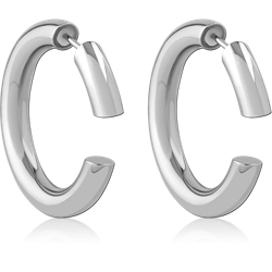 SURGICAL STEEL GRADE 316L EAR STUDS PAIR