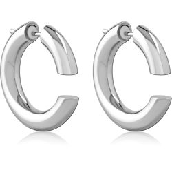 SURGICAL STEEL GRADE 316L EAR STUDS PAIR