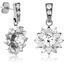 SURGICAL STEEL GRADE 316L EAR STUDS PAIR