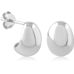 STERLING 925 SILVER EAR STUDS PAIR
