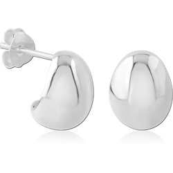 STERLING 925 SILVER EAR STUDS PAIR