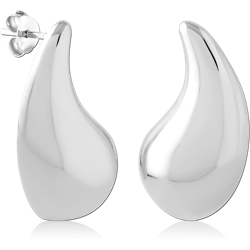 STERLING 925 SILVER EAR STUDS PAIR