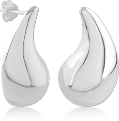STERLING 925 SILVER EAR STUDS PAIR