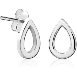 STERLING 925 SILVER EAR STUDS PAIR