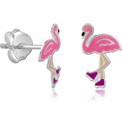 STERLING 925 SILVER EAR STUDS PAIR