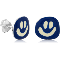 STERLING 925 SILVER EAR STUDS PAIR