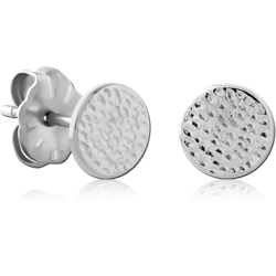 TITANIUM ALLOY EAR STUDS PAIR