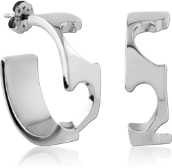 TITANIUM ALLOY EAR STUDS