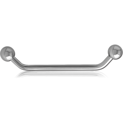 STERILE TITANIUM ALLOY 45 DEGREE OPEN STAPLE MICRO BARBELL