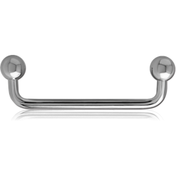 STERILE TITANIUM ALLOY 90 DEGREE STAPLE MICRO BARBELL