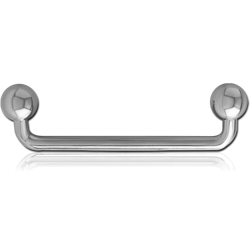 STERILE TITANIUM ALLOY 90 DEGREE STAPLE BARBELL